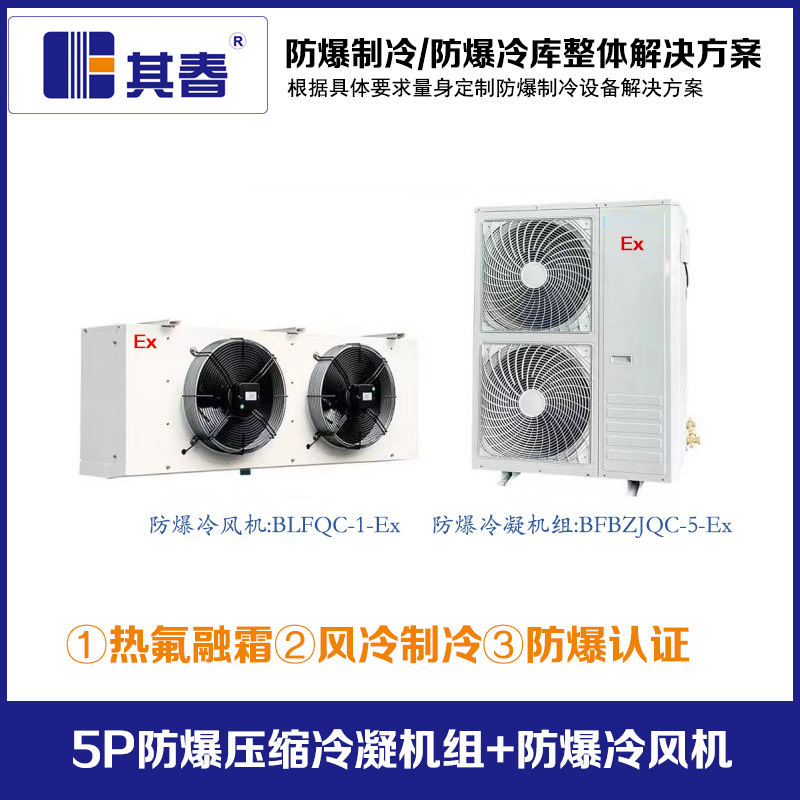 5P防爆壓縮冷凝機(jī)組